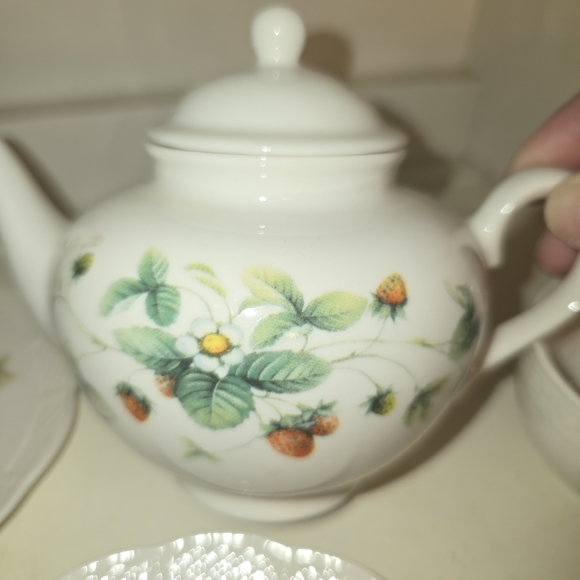 ⭐️40% Off⭐️ Vintage Style Floral Garden Teapot and 3 Teacups Set - Picture 6 of 11